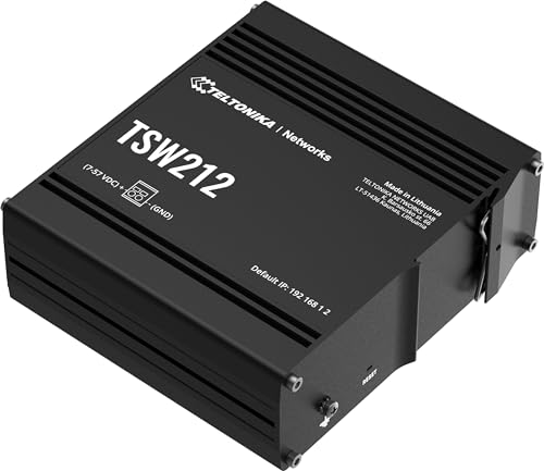 TELTONIKA NETWORKS TSW212 Layer2/L3 Managed Ethernet switch