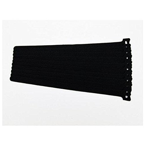 Lien auto-agrippant - 20 pcs - 310 x 16 mm - noir