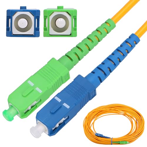 Extralink SC/APC-SC/UPC | patchcord | Singlemode, Simplex, G652D, 3mm, 1m
