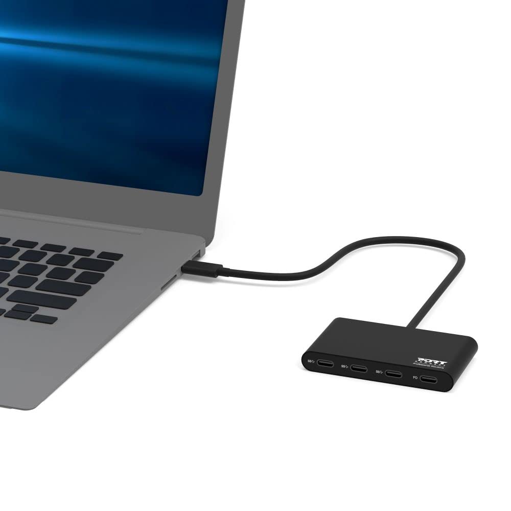 PORT DESIGNS USB Hub Type-C 4Ports Type-C