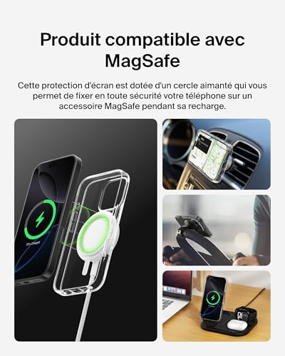 BELKIN Magnetic Protective Case - iPhone 16 Pro - Clear