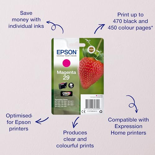 Cartouche EPSON C13T29834012 - Magenta