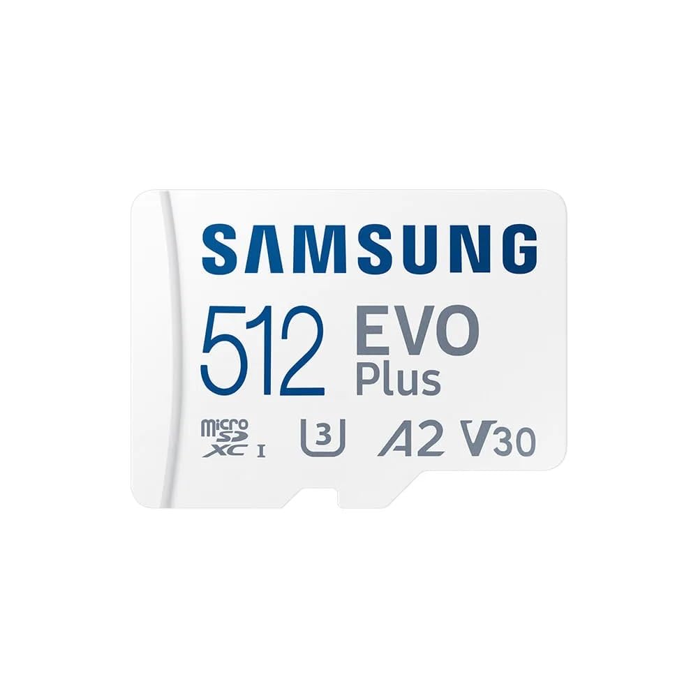 Micro SD EVO PLUS 2023 512GB+SD Adapter
