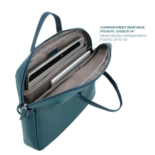 MOBILIS Origine 2 Porte-documents 11-14" - Bleu de Prusse