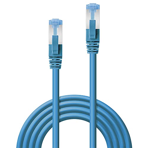 LINDY Cat.6A S/FTP PIMF LSOH Blue 0.3m Patch Cable