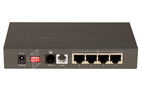 Planet VC-234 convert. VDSL2 RJ11 30a switch 4 ports RJ45