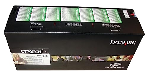 Toner LEXMARK C7700KH C770, C772 - Noir