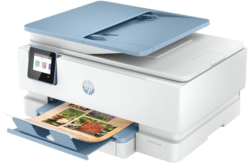 HP ENVY Inspire 7921e All-in-One MFP colour inkjet 216x297mm A4 13ppm Copy 15ppm Print 125sheets USB Wi-Fi Bluetooth surf blue