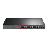 TP-LINK TL-SL1226P Switch 24p 10/100 PoE+ & 2Giga & 2 SFP