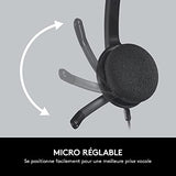 LOGITECH USB Headset H340 Headset on-ear wired