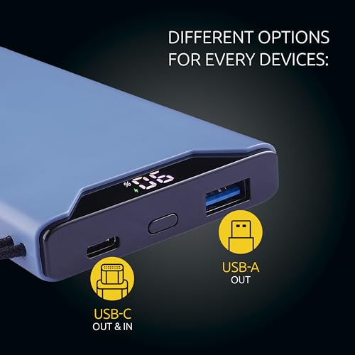 INTENSO Powerbank F10000, Power Delivery et Quick Charge, bl