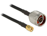 CABLE ANTENNE WIFI Type N Male / RP-SMA Male 1M