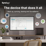 SYNOLOGY DS925+ DiskStation NAS Ryzen V1500B 4Go ECC SODIMM
