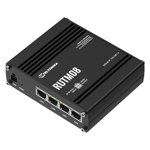 TELTONIKA NETWORKS RUTM08 Wired 4x RJ45-Ports router