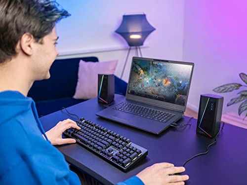 TRUST Enceintes ZOXA 2.0 RGB LED - GXT609