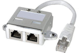 Doubleur de port RJ45 STP CAT 5e