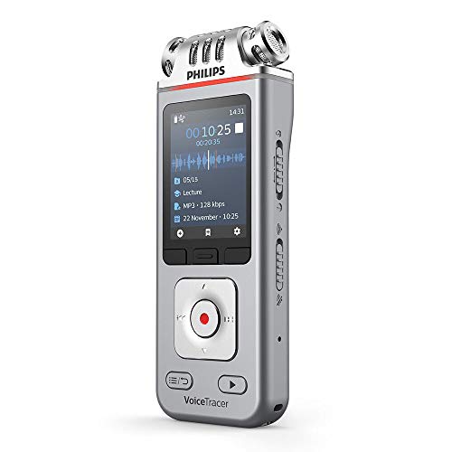 PHILIPS Dictaphone VoiceTracer DVT4115 : Enregistreur audio