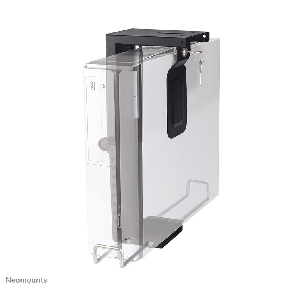 NEOMOUNTS CPU-D075BLACK/LK Support pour ordinateur - verrouillable - max 10 kg - universel