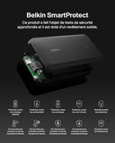 BELKIN 20k PD30w Integrated USB-C Cable Power Bank Black