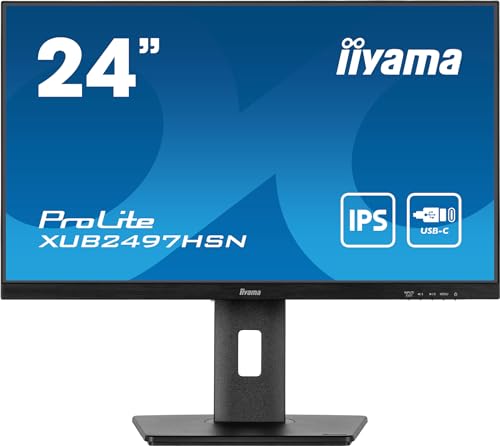 "iiyama ProLite XUB2497HSN-B2 écran plat de PC 60,5 cm (23.8"") 1920 x 1080 pixels Full HD LED Noir"