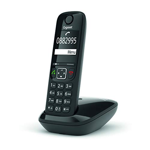 Gigaset AS690 DUO téléphone DECT noir - base + 2 combinés