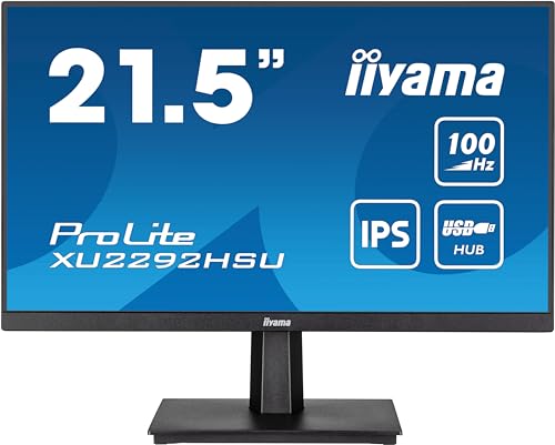 "iiyama ProLite XU2292HSU-B6 écran plat de PC 54,6 cm (21.5"") 1920 x 1080 pixels Full HD LED Noir"