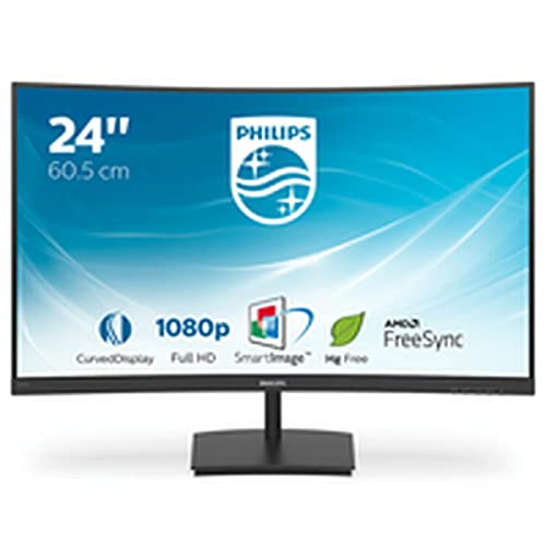 "Philips E Line 241E1SC/00 LED display 59,9 cm (23.6"") 1920 x 1080 pixels Full HD Noir"