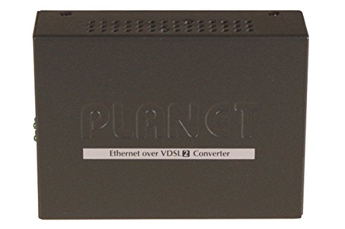 PLANET VC-231 convertisseur de support réseau 100 Mbit/s Noir