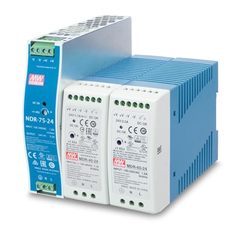 PLANET PWR-60-24 unité d'alimentation d'énergie 60 W Bleu, Blanc