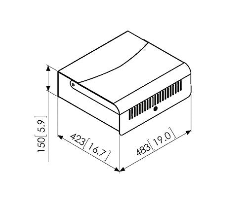 VOGEL S Caisson sécurisé PFA 9113 grand modèle