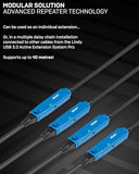 LINDY Rallonge active Pro USB 3.0 10m