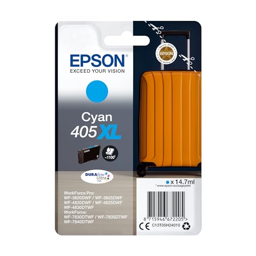 EPSON 4LB Singlepack Black 405 DURABrite Ultra Ink