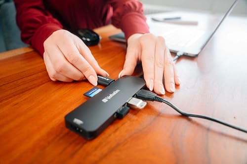 VERBATIM USB-C PRO MULTIPORT HUB 8 PORT CMH-08 WCF (P)