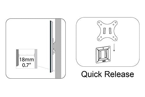 Digitus Fixation murale universelle pour écrans jusqu'a 81cm (32 po)