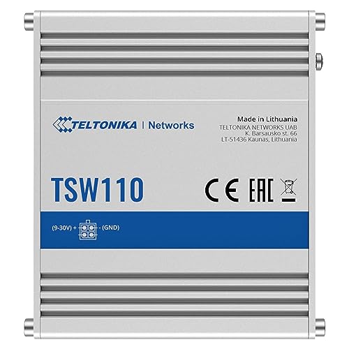 TELTONIKA NETWORKS TSW110 Unmanaged Layer 2 Gigabit ethernet switch