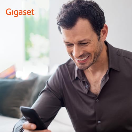 Gigaset AS690 TRIO téléphone DECT noir - base + 3 combinés