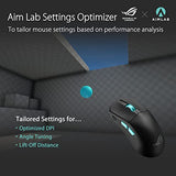 ASUS ROG Harpe Ace Aim Lab Edition souris Gaming Ambidextre RF Wireless + Bluetooth + USB Type-A Optique 36000 DPI