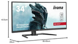 IIYAMA- Écran gaming 34" -G-Master GB3467WQSU-B5