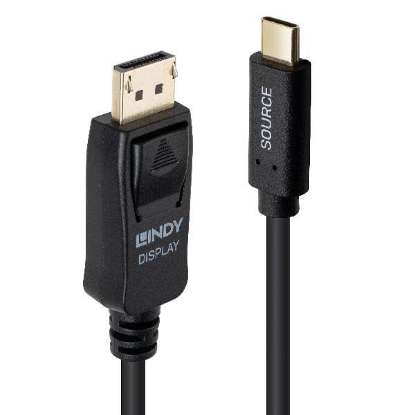 LINDY 1m USB Type C to DisplayPort 4K60Hz Adapter Cable