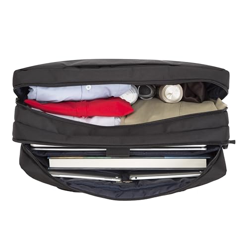 Sacoche pro spacieuse 3 poches 17,3"Polyester ECO déperlant