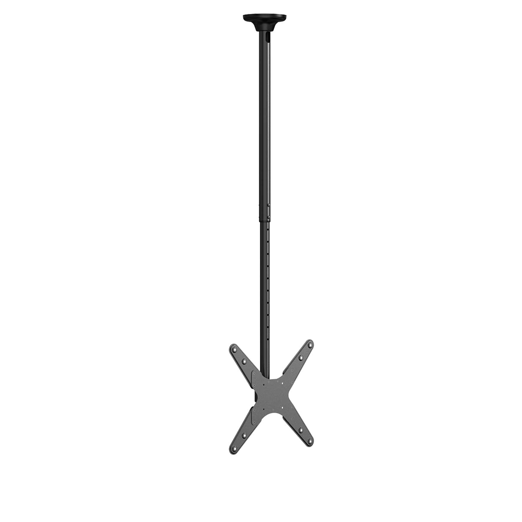 NEOMOUNTS FPMA-C340BLACK Support de plafond pour écran de 32-75p - h 106-156 cm