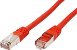 Cordon RJ45 catégorie 6 F/UTP rouge - 5 m