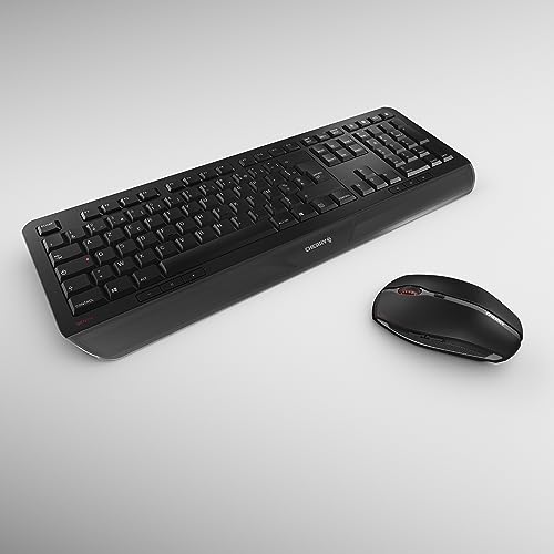 CHERRY Pack clavier & souris GENTIX DESKTOP sans fil noir