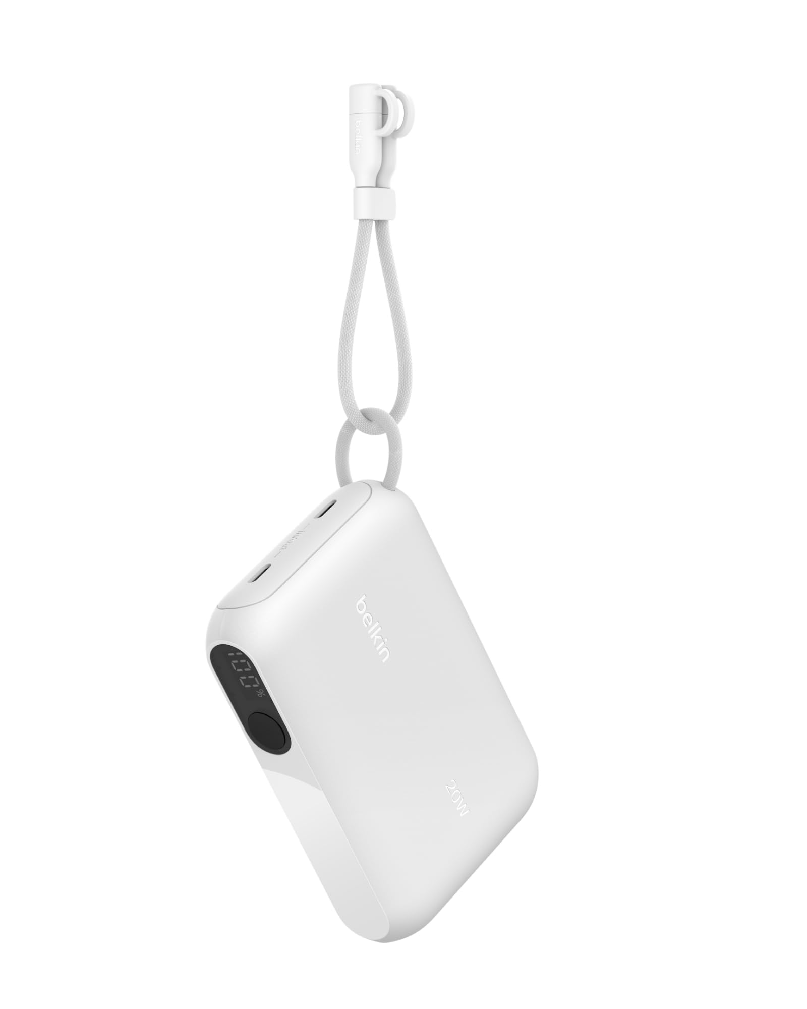 BELKIN 10k PD20W Power Bank with Display White