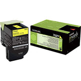 LEXMARK 702Y cartouche de toner jaune capacité standard 1.000 pages pack de 1 retour program