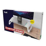 TRUST Support pour écran MONTA blanc
