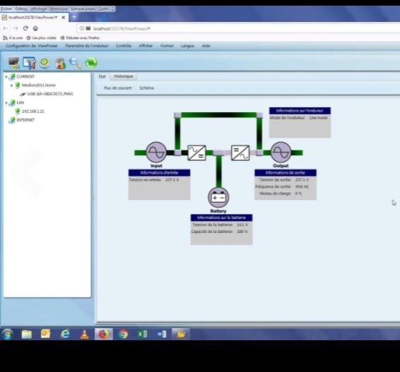 INFOSEC Onduleur E2 LCD - 600 VA