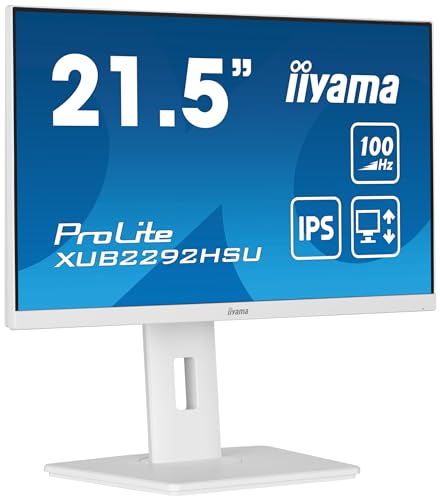 IIYAMA- Ecran bureautique 22"  XUB2292HSU-W6 Blanc