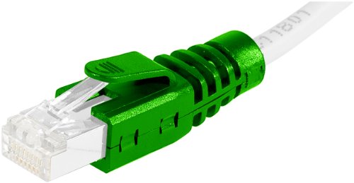 Manchon RJ45 vert clipsable diamètre 6 mm (sachet de 10 pcs)