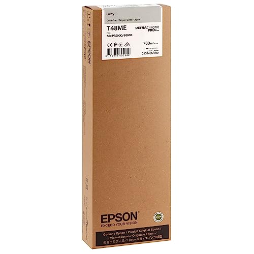EPSON 1LB UltraChrome Pro 6 Gray T48ME 700ml SC-P8500